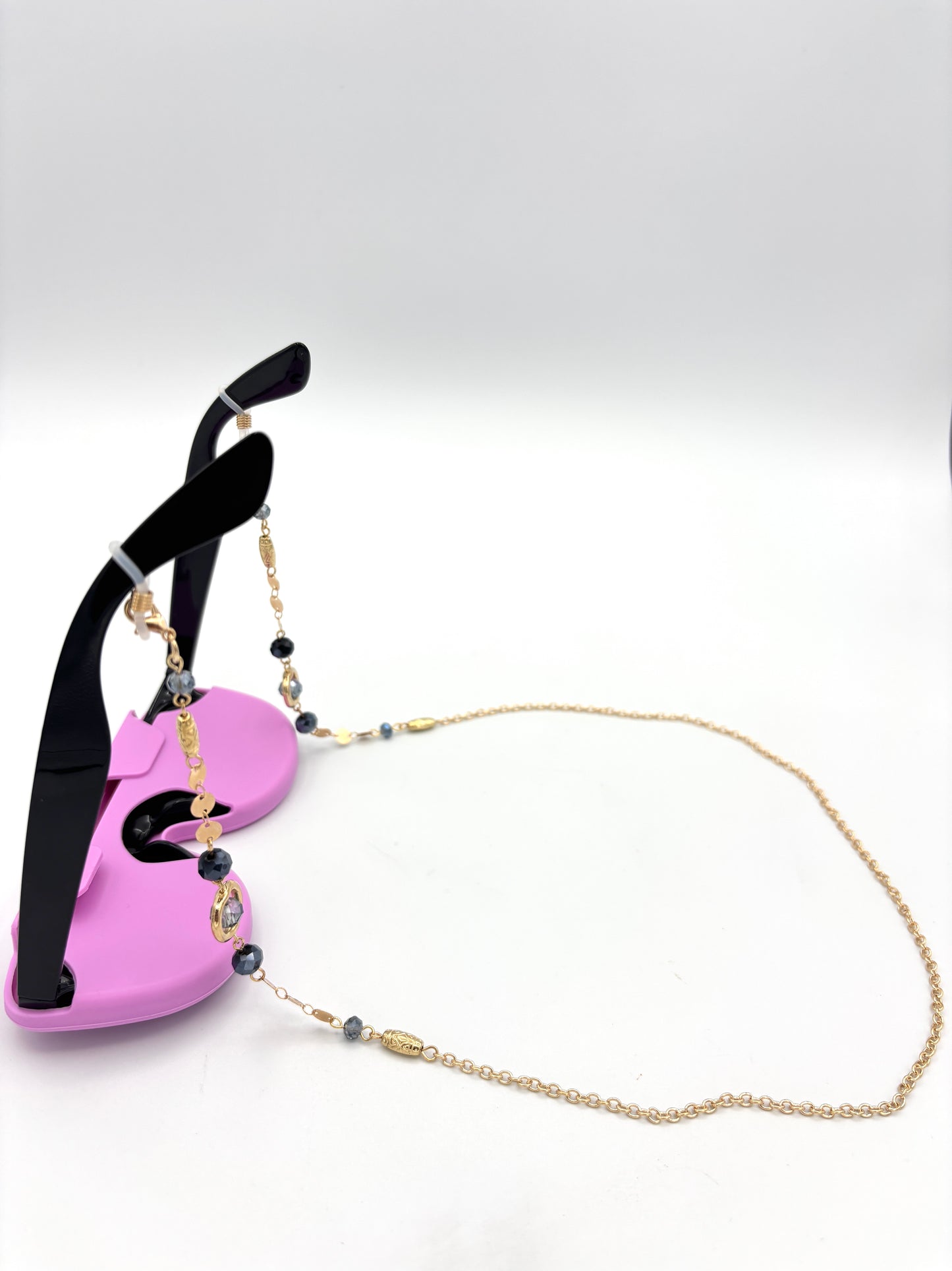 Chaine de lunettes - Cordon perlé